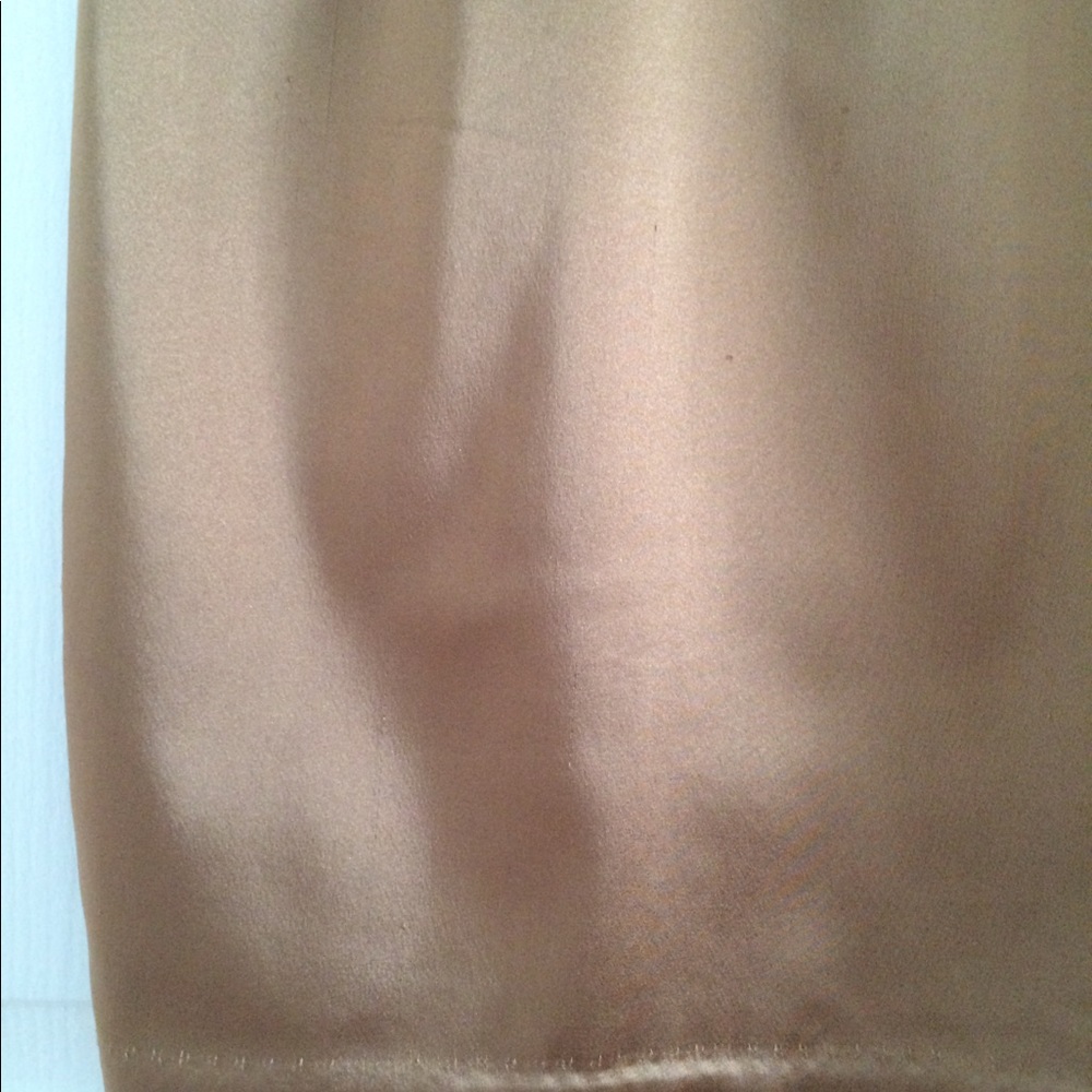 Bebe gold pencil skirt size 0 - Picture 7 of 15